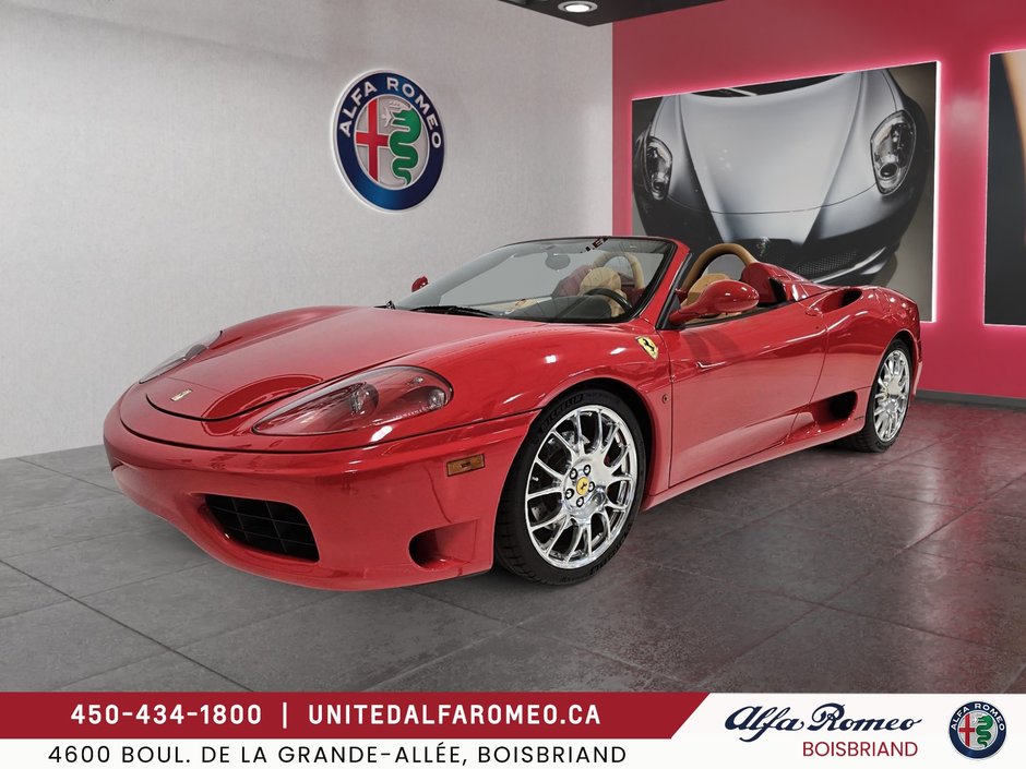 Ferrari 360 2dr Convertible Spider 2004-0