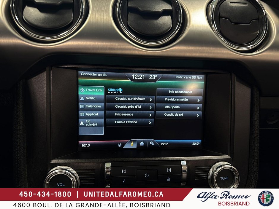 Ford Mustang GT Premium,MANUELLE,CONVERTIBLE,BAS MILLAGE 2015-40