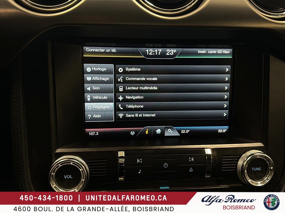 Ford Mustang GT Premium,MANUELLE,CONVERTIBLE,BAS MILLAGE 2015-32
