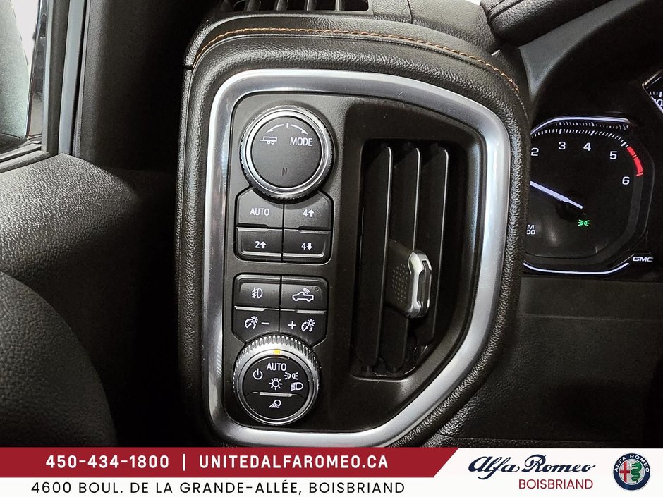 GMC Sierra 1500 4WD Crew Cab ,AT4,DIESEL ,CUIR, 2020-17