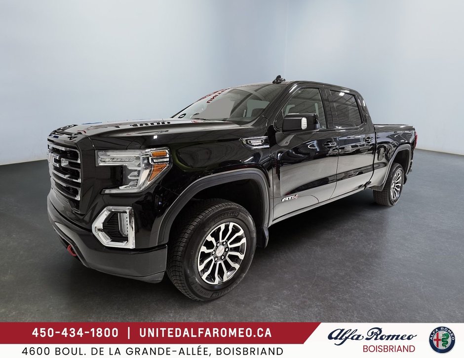 GMC Sierra 1500 4WD Crew Cab ,AT4,DIESEL ,CUIR, 2020-0