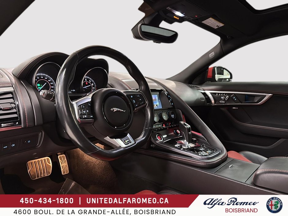 2018 Jaguar F-TYPE R,SUPERCHARGED V8,AWD,-8