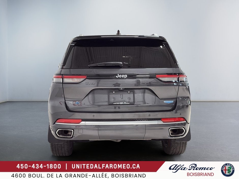 2022 Jeep Grand Cherokee 4xe SUMMIT,HYBRID,ECRAN PASS,FULL TRES PROPRE BAS MILL-2