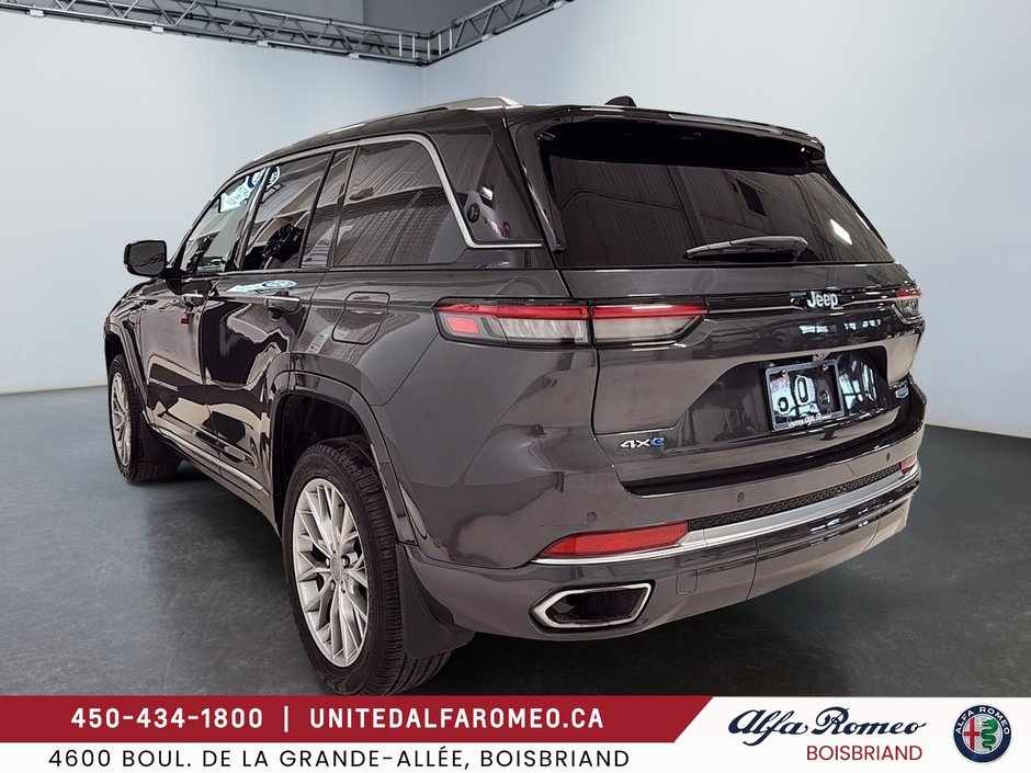 2022 Jeep Grand Cherokee 4xe SUMMIT,HYBRID,ECRAN PASS,FULL TRES PROPRE BAS MILL-3