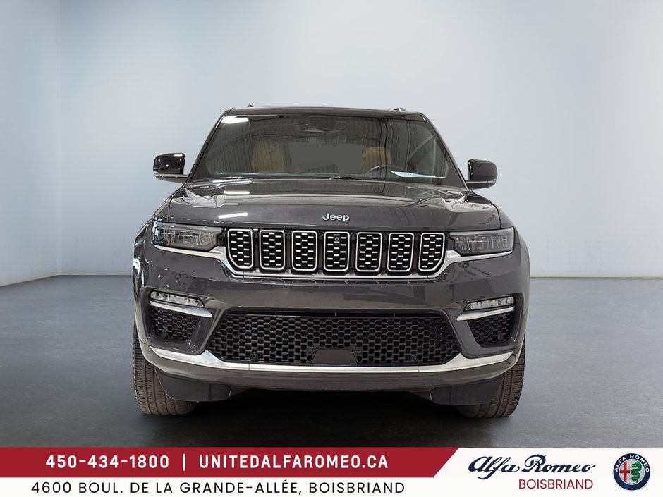 2022 Jeep Grand Cherokee 4xe SUMMIT,HYBRID,ECRAN PASS,FULL TRES PROPRE BAS MILL-1