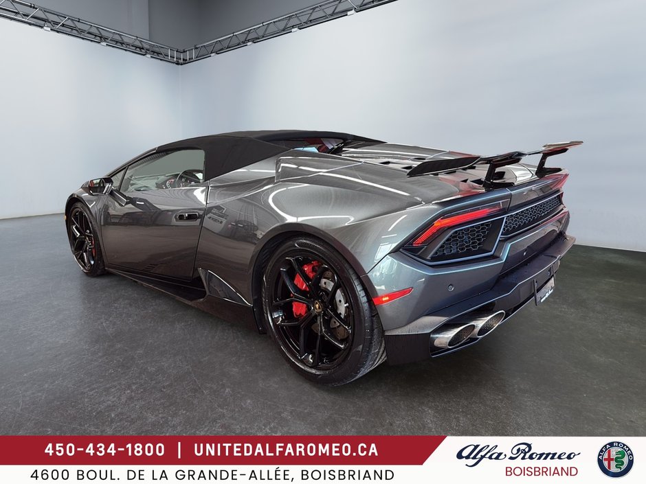 Lamborghini Huracàn SPYDER,580,BAS MILLAGE TRES PROPRE 2017-6