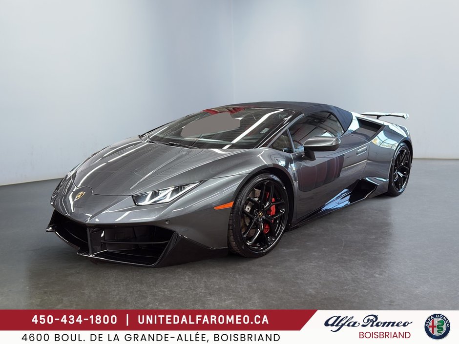 Lamborghini Huracàn SPYDER,580,BAS MILLAGE TRES PROPRE 2017-3