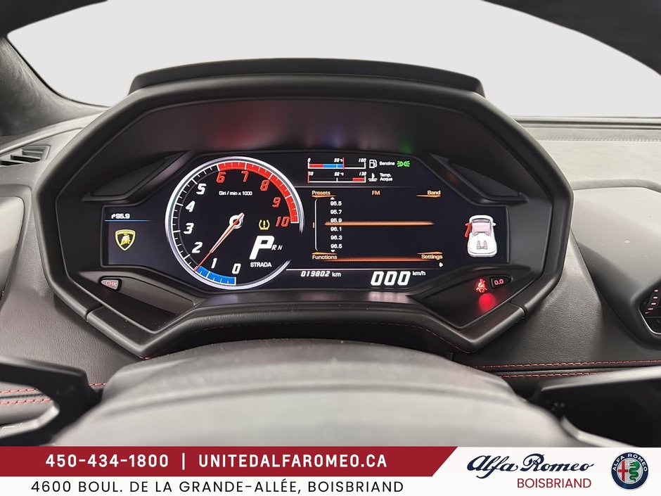 Lamborghini Huracàn SPYDER,580,BAS MILLAGE TRES PROPRE 2017-18