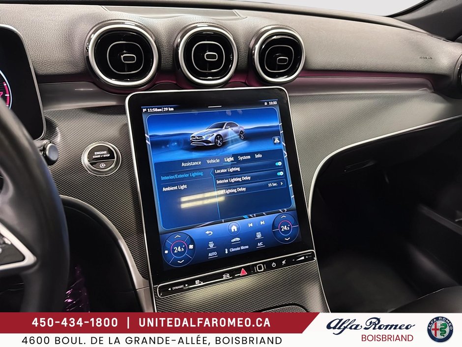 2024 Mercedes-Benz C-Class C 300,NAVI,PANO,TRESPROPRE,FULL-20