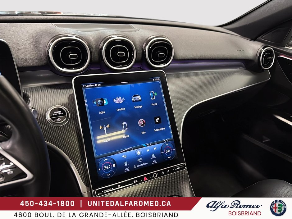 2024 Mercedes-Benz C-Class C 300,NAVI,PANO,TRESPROPRE,FULL-17