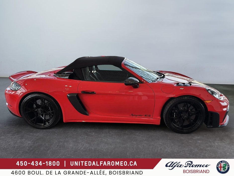 Porsche 718 Spyder RS WEISSACH,CONVERTIBLE 2025-4