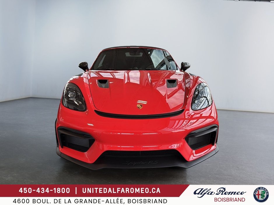 Porsche 718 Spyder RS WEISSACH,CONVERTIBLE 2025-1