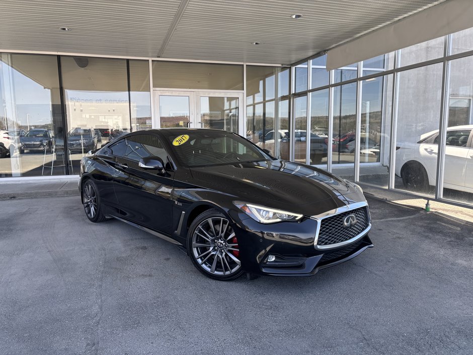 Infiniti Q60 2dr Cpe 3.0t Red Sport 400 2017 à Saint-Georges, Québec