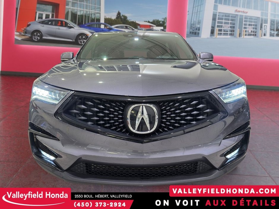 2020 Acura RDX A-Spec CUIR ROUGE TOIT PANO NAVIGATION CARPLAY +++-1