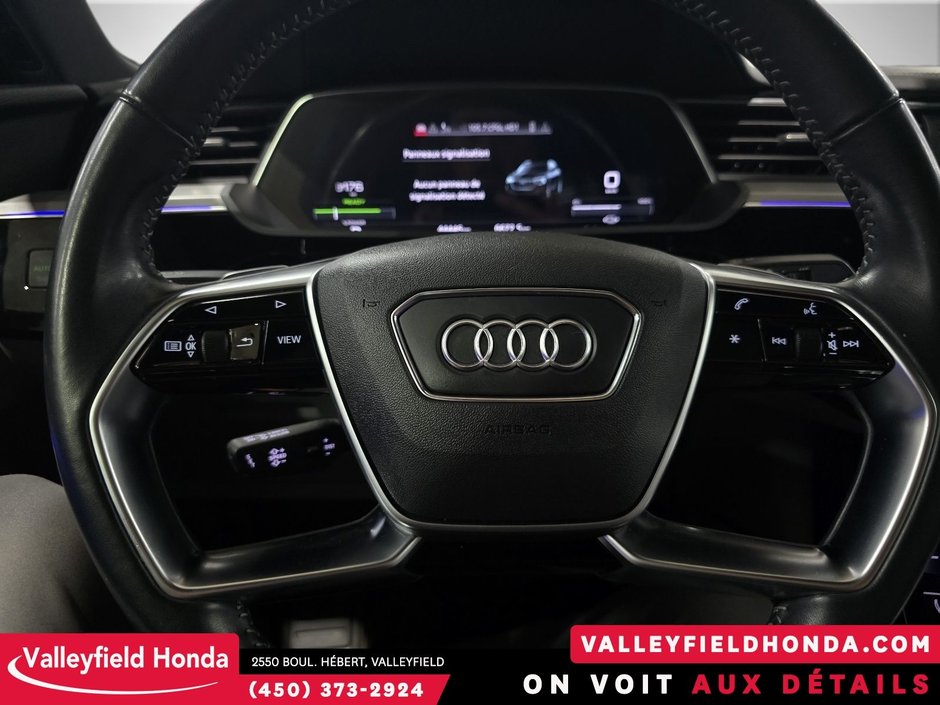 Audi E-tron Sportback Technik Prestige 494KM AUTONOMIE CUIR TOIT PANO 2021-17