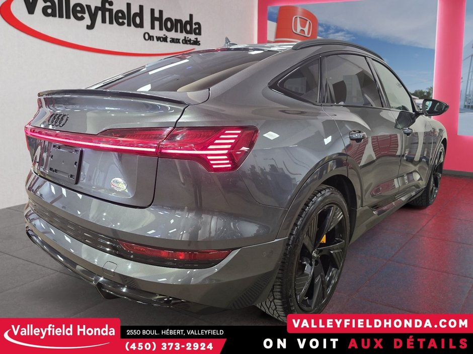 Audi E-tron Sportback Technik Prestige 494KM AUTONOMIE CUIR TOIT PANO 2021-6