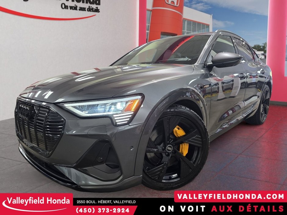 Audi E-tron Sportback Technik Prestige 494KM AUTONOMIE CUIR TOIT PANO 2021-0