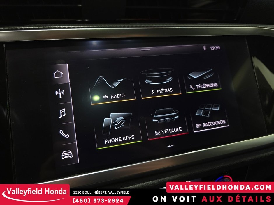 2019 Audi Q3 Progressiv S-LINE CUIR CARPLAY ANDROID AUTO-30