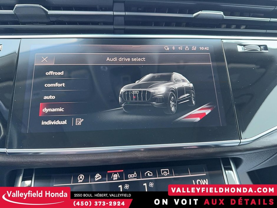 Audi Q8 Progressiv TOIT PANO CUIR ECRANS TACTILES NAVI 2019-25