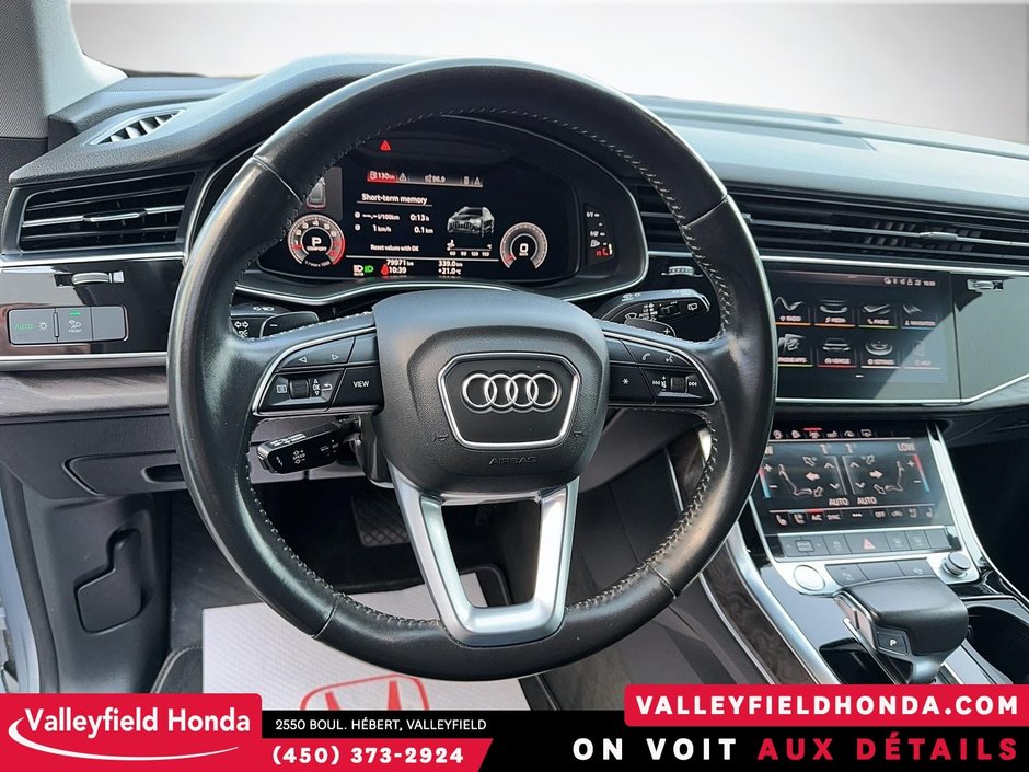 Audi Q8 Progressiv TOIT PANO CUIR ECRANS TACTILES NAVI 2019-17