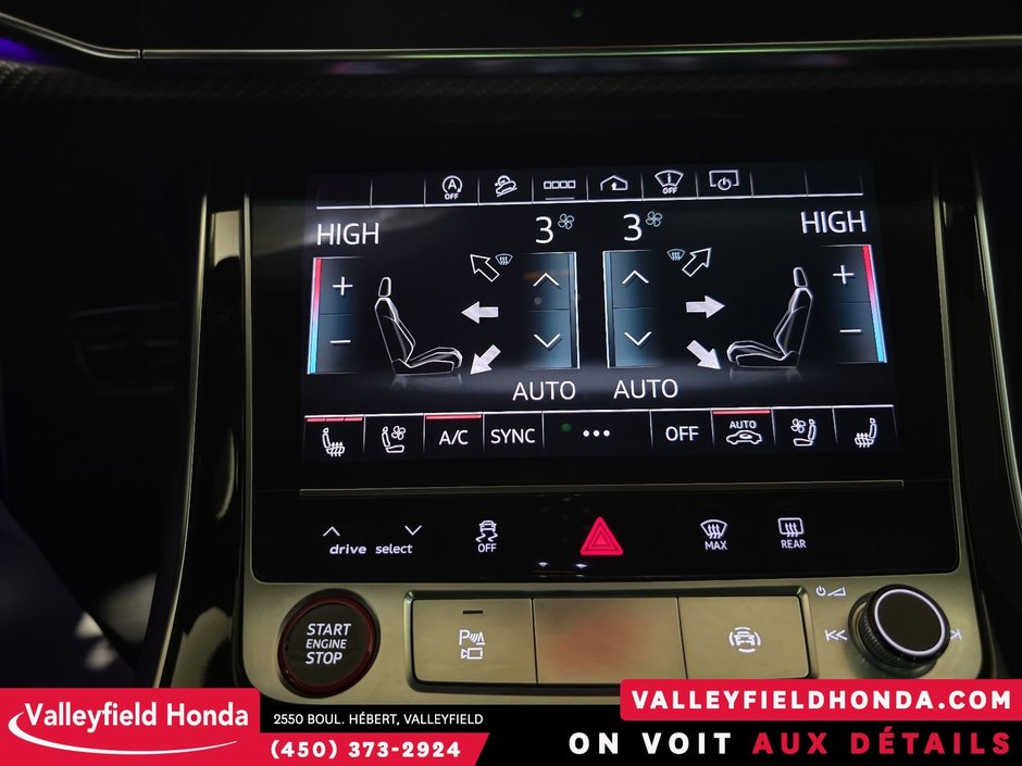 Audi RS Q8 Black Optics Package - Pneus 23po 2022-23