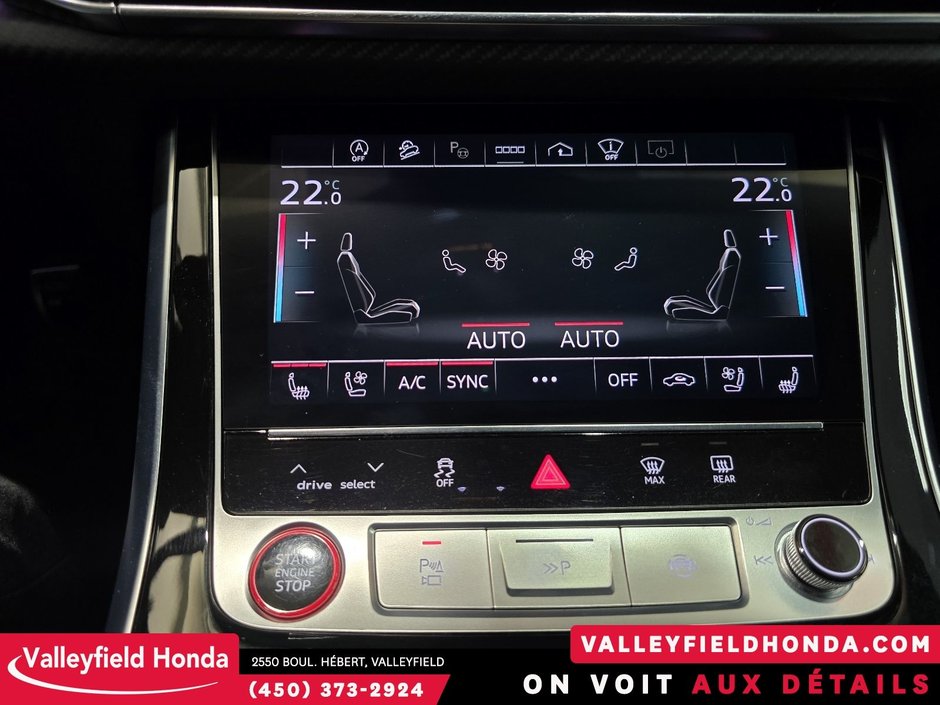 Audi RS Q8 Black Optics Package - Pneus 23po 2023-26