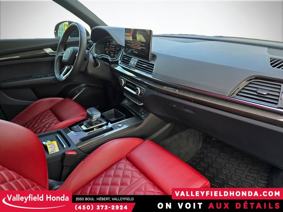 2023 Audi SQ5 Progressiv 349 HP CUIR ROUGE TOIT PANORAMIQUE GPS-4