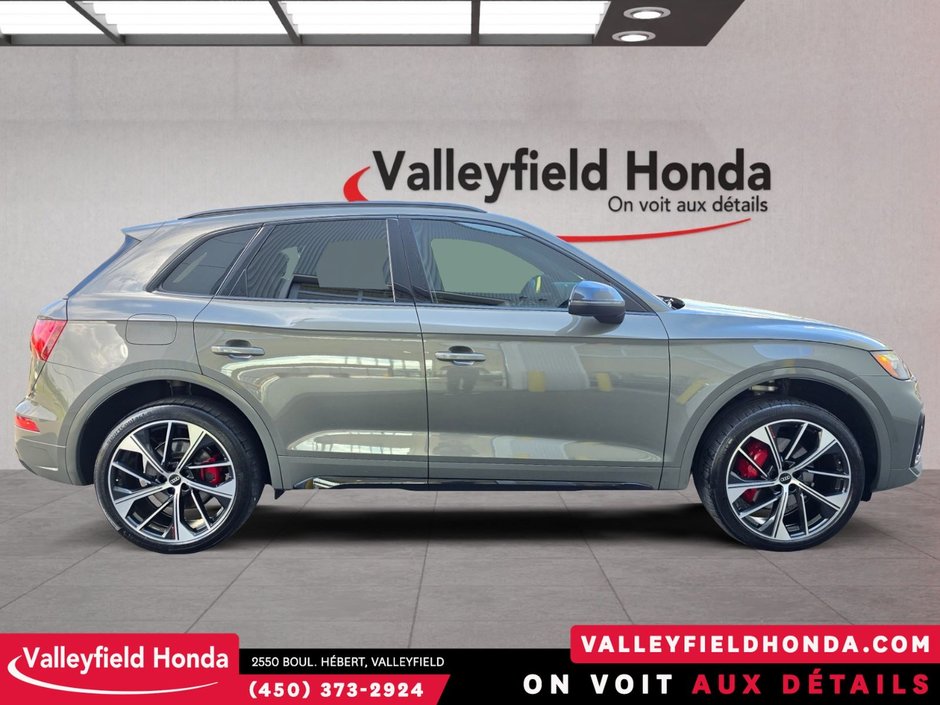 2023 Audi SQ5 Progressiv 349 HP CUIR ROUGE TOIT PANORAMIQUE GPS-3