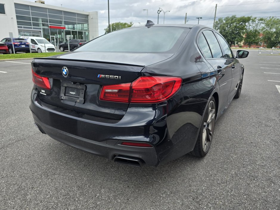 BMW 5 Series M550i xDrive 456 CHEVAUX CUIR BLANC TOIT OUVRANT 2019-3
