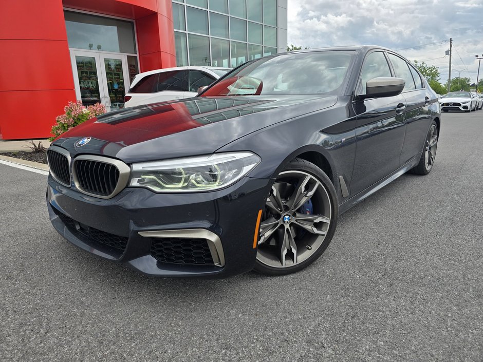 BMW 5 Series M550i xDrive 456 CHEVAUX CUIR BLANC TOIT OUVRANT 2019-0