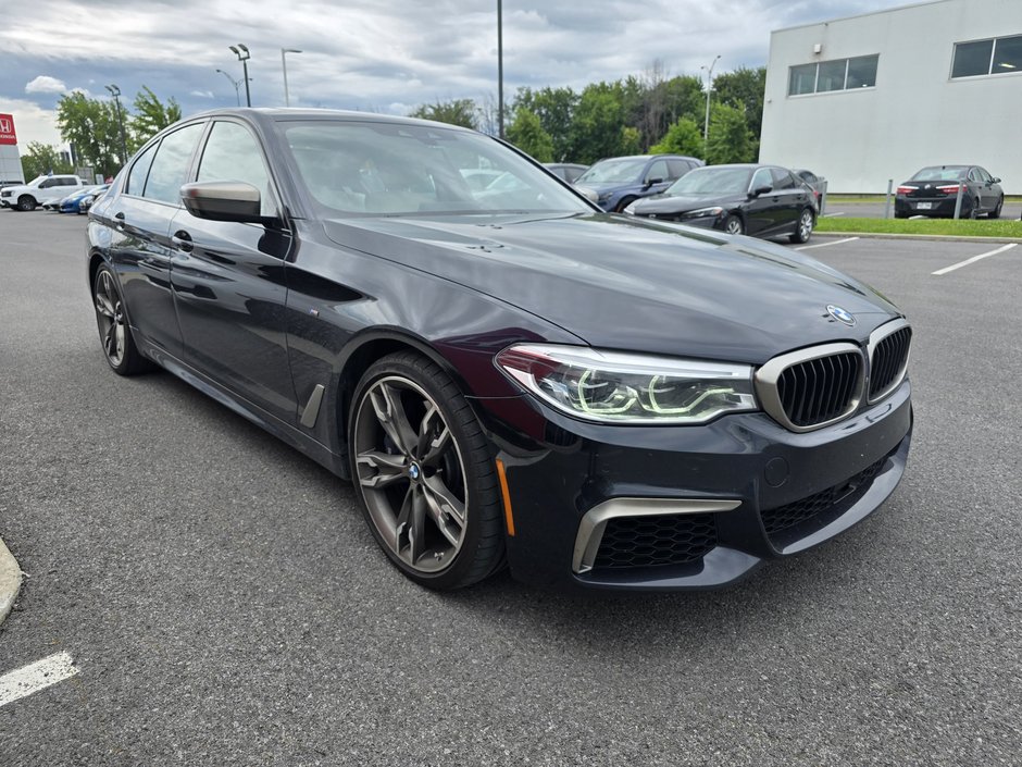 BMW 5 Series M550i xDrive 456 CHEVAUX CUIR BLANC TOIT OUVRANT 2019-1