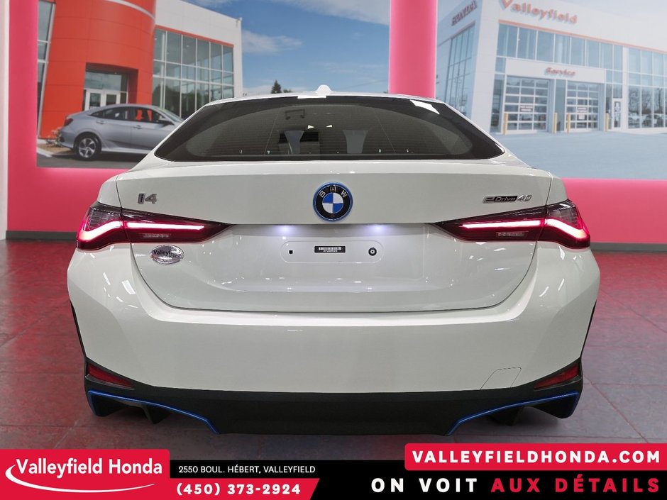 BMW I4 EDrive40 580KM AUTONOMIE CUIR TOIT OUVRANT MAGS 2023-6