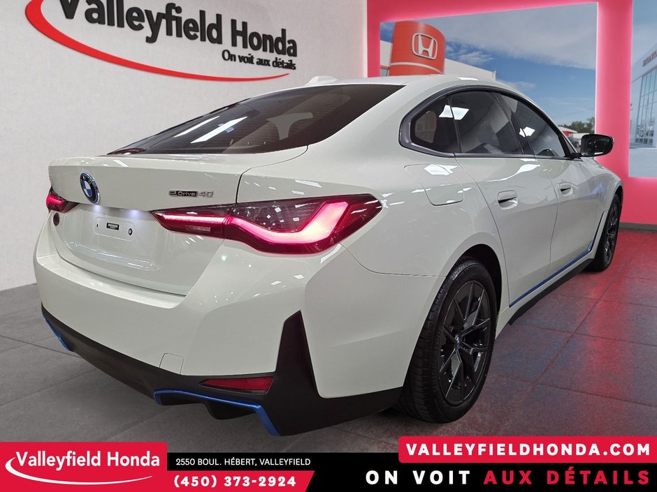 BMW I4 EDrive40 580KM AUTONOMIE CUIR TOIT OUVRANT MAGS 2023-5