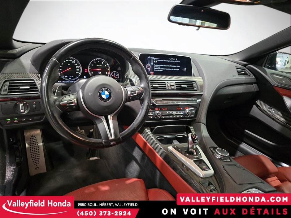 2016 BMW M6 CONVERTIBLE - RARE ET TRÈS BAS KM IMPECCABLE-18