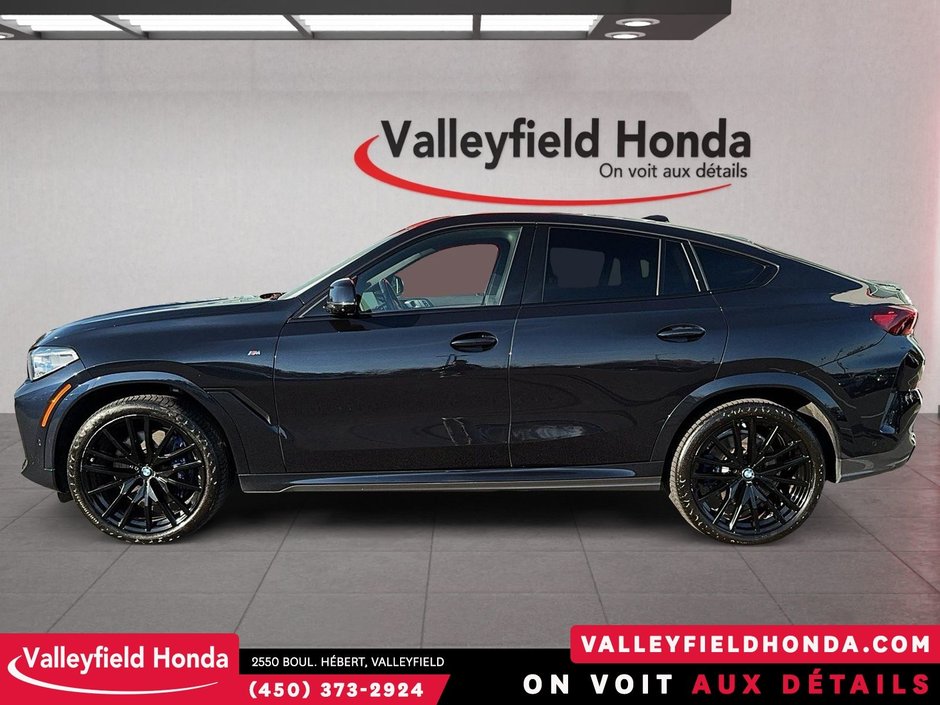 BMW X6 M50i 523HP V8 TWIN TURBO CUIR TOIT PANO MAGS 22PO 2021-8