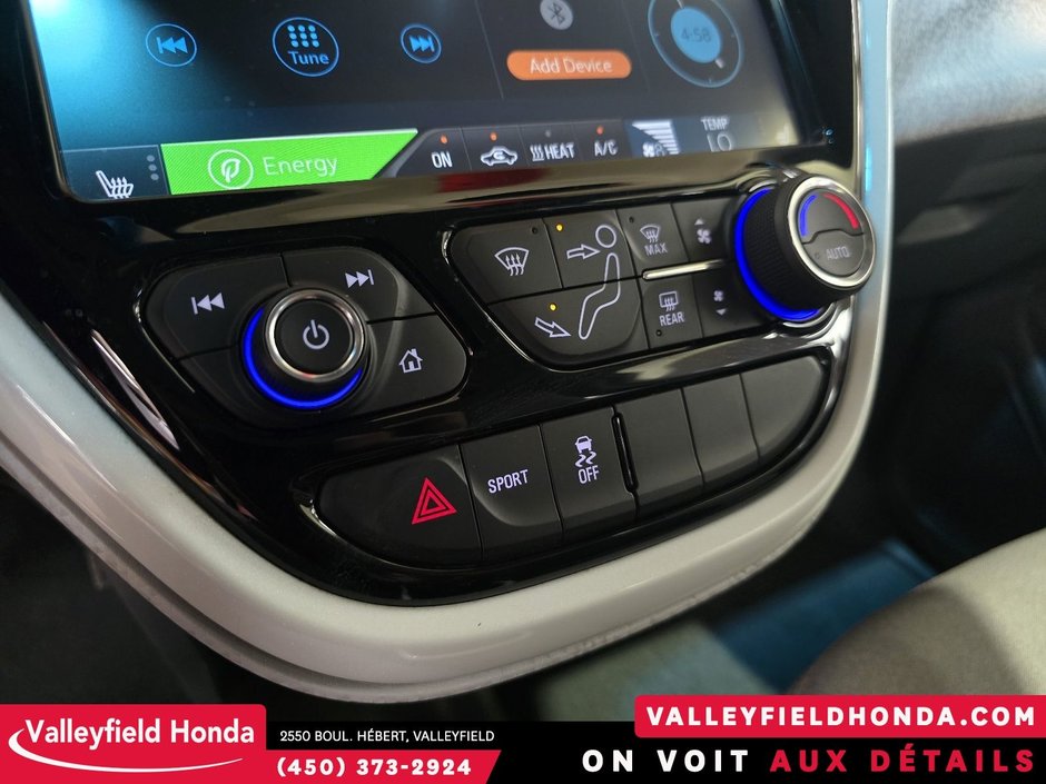2020 Chevrolet Bolt EV LT 417 KM AUTONOMIE SIÈGES CHAUFFANTS CARPLAY-21
