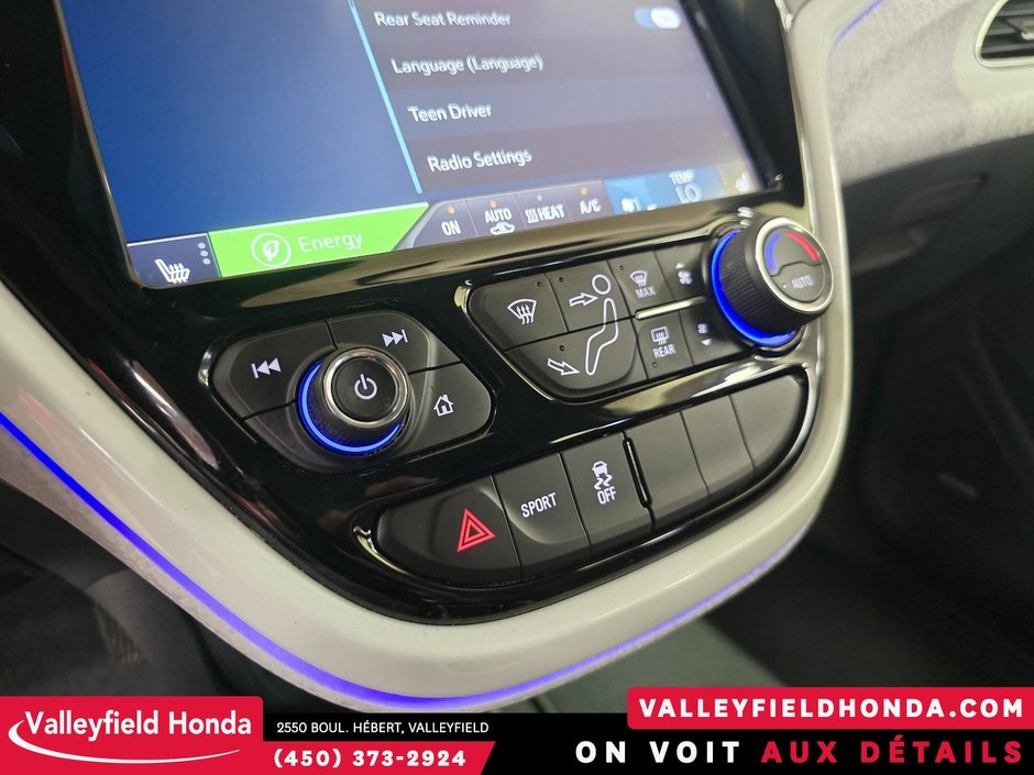 2021 Chevrolet Bolt EV Premier BOSE AUDIO CUIR / VOLANT CHAUFFANTS MAGS-19