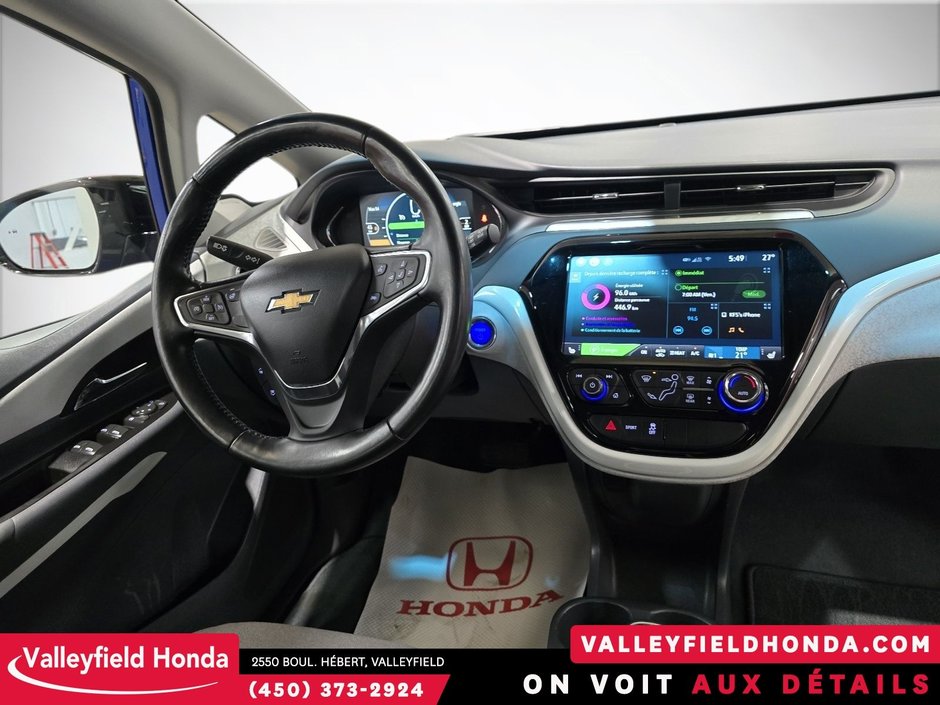2021 Chevrolet Bolt EV LT 417 KM AUTONOMIE SIÈGES CHAUFFANTS CARPLAY-13
