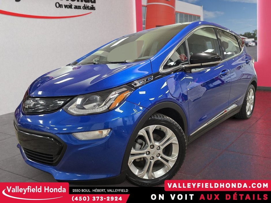 2021 Chevrolet Bolt EV LT 417 KM AUTONOMIE SIÈGES CHAUFFANTS CARPLAY-0