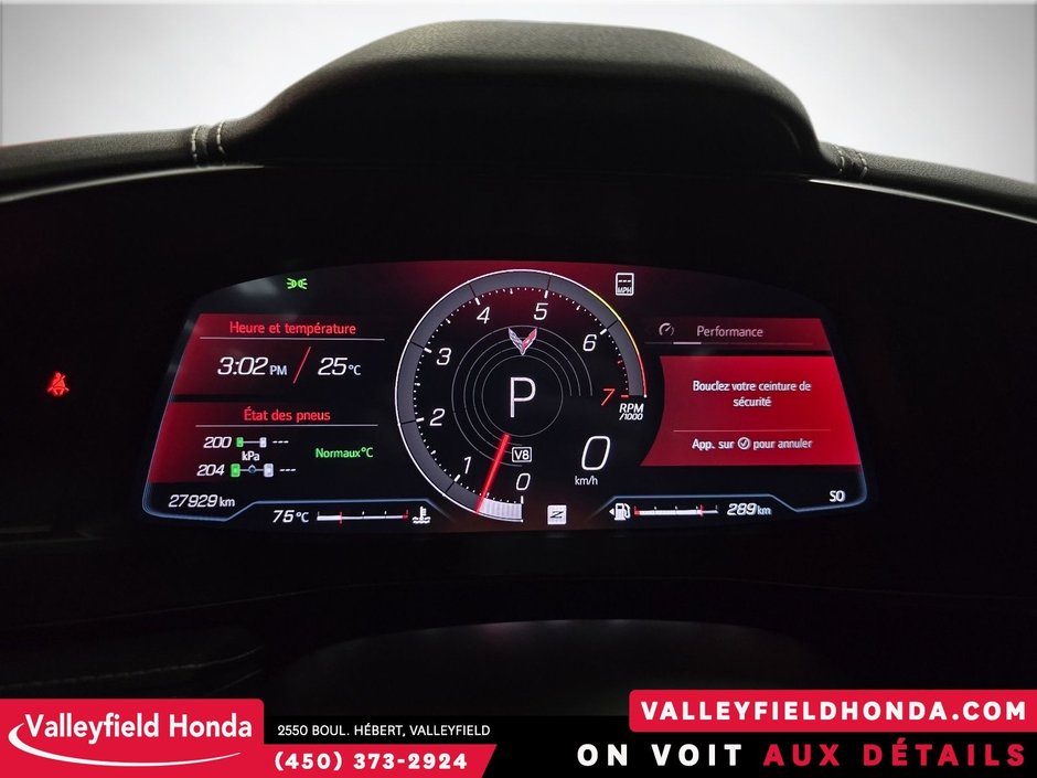 2023 Chevrolet Corvette 2LT 490 HP BOSE AUDIO CUIR BLANC-27