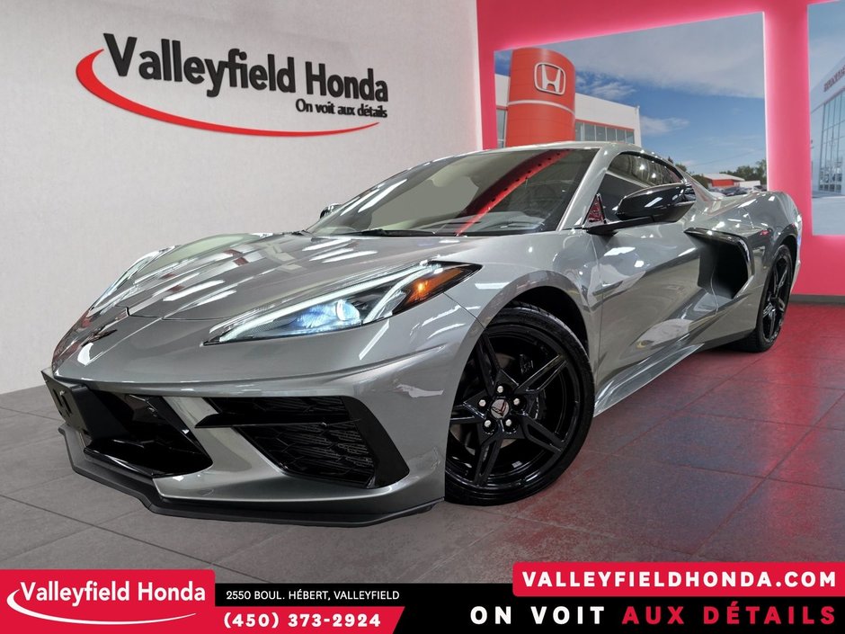 2023 Chevrolet Corvette 2LT 490 HP BOSE AUDIO CUIR BLANC-0