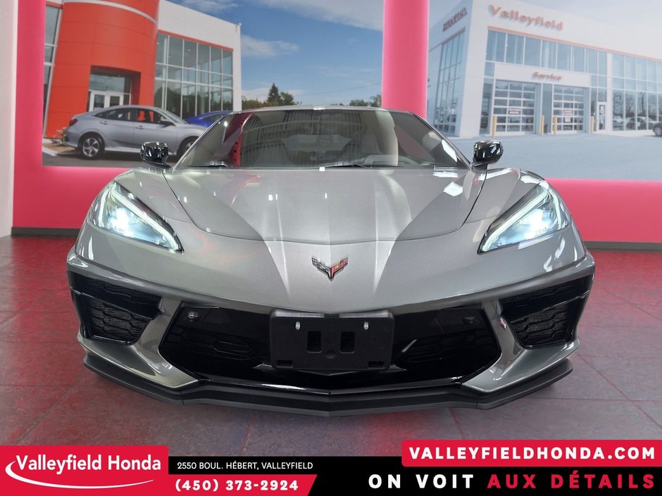 2023 Chevrolet Corvette 2LT 490 HP BOSE AUDIO CUIR BLANC-1