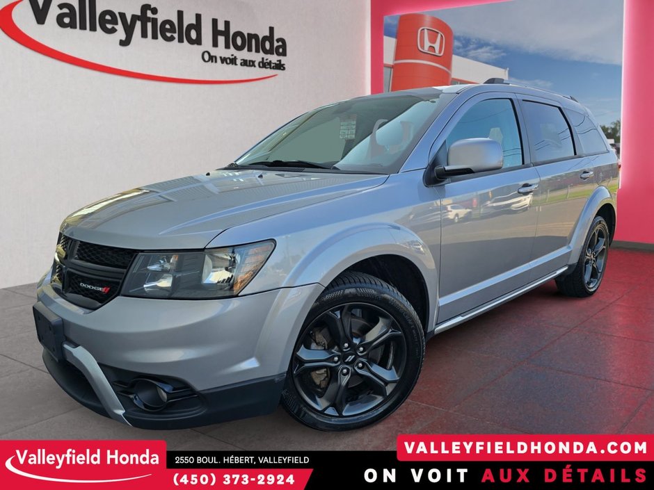 Dodge Journey Crossroad AWD CUIR MAGS NOIRS NAVIGATION TOIT 2018-0