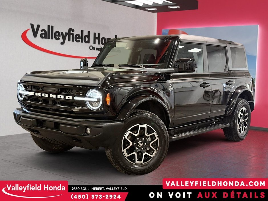 2024 Ford Bronco OUTER BANKS IMPECCABLE COMME UN NEUF !-0