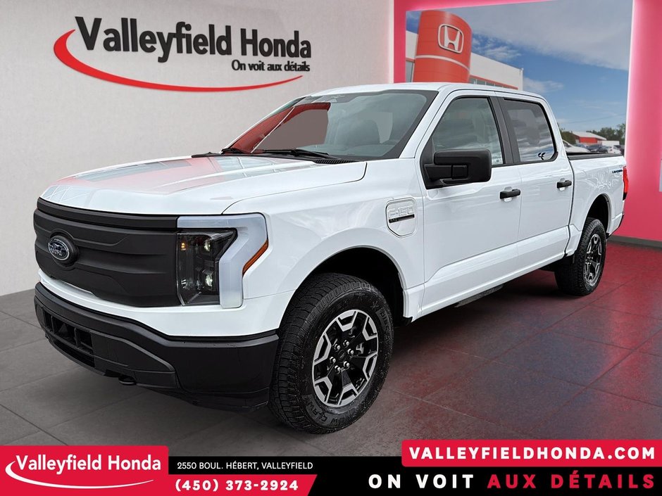 2023 Ford F-150 Lightning PRO 386 KM D'AUTONOMIE PRO ON BOARD-0