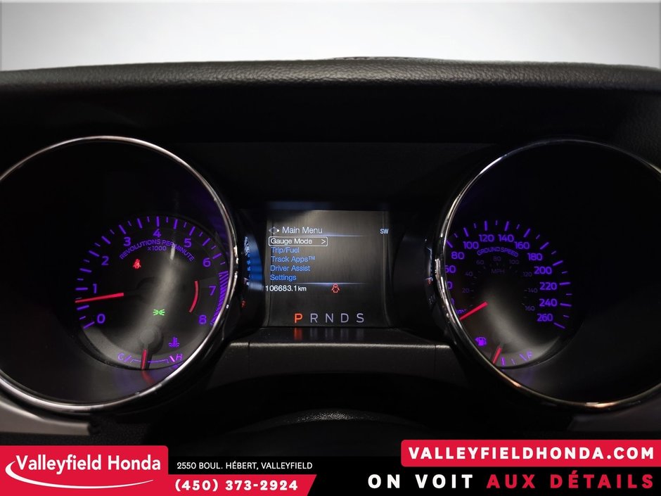2015 Ford Mustang EcoBoost Premium 310 HP DECAPOTABLE CUIR MAGS-24
