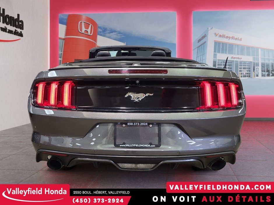 2015 Ford Mustang EcoBoost Premium 310 HP DECAPOTABLE CUIR MAGS-6