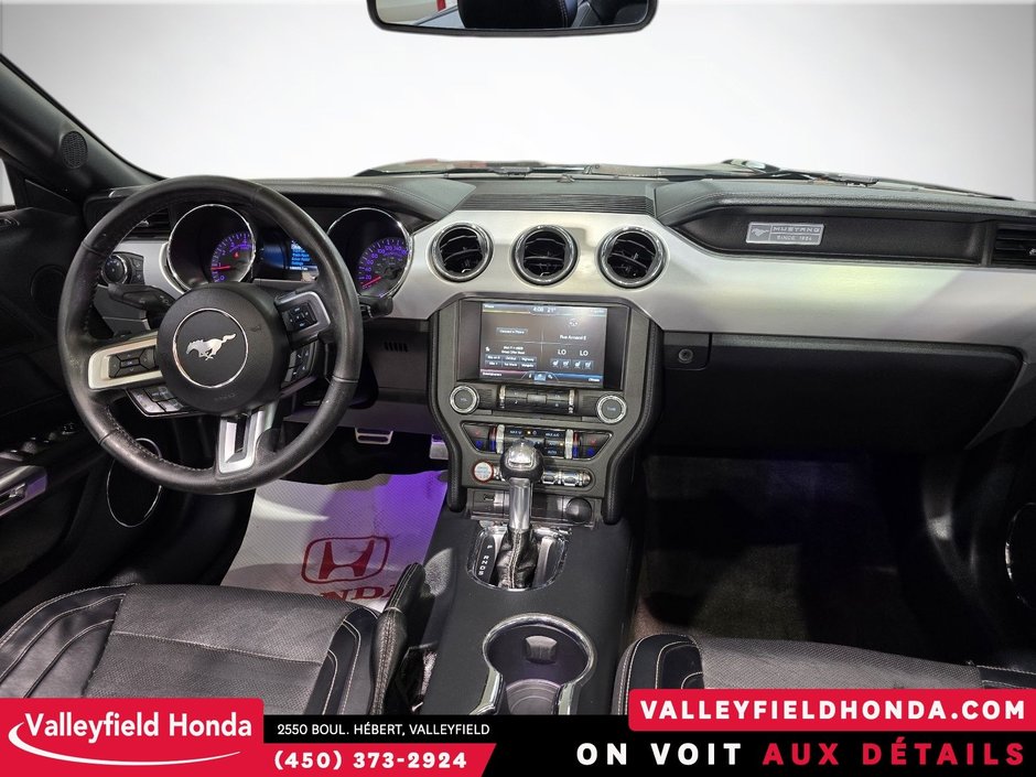 2015 Ford Mustang EcoBoost Premium 310 HP DECAPOTABLE CUIR MAGS-16