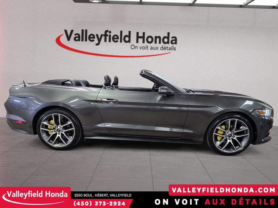 2015 Ford Mustang EcoBoost Premium 310 HP DECAPOTABLE CUIR MAGS-4