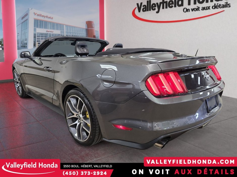 2015 Ford Mustang EcoBoost Premium 310 HP DECAPOTABLE CUIR MAGS-7